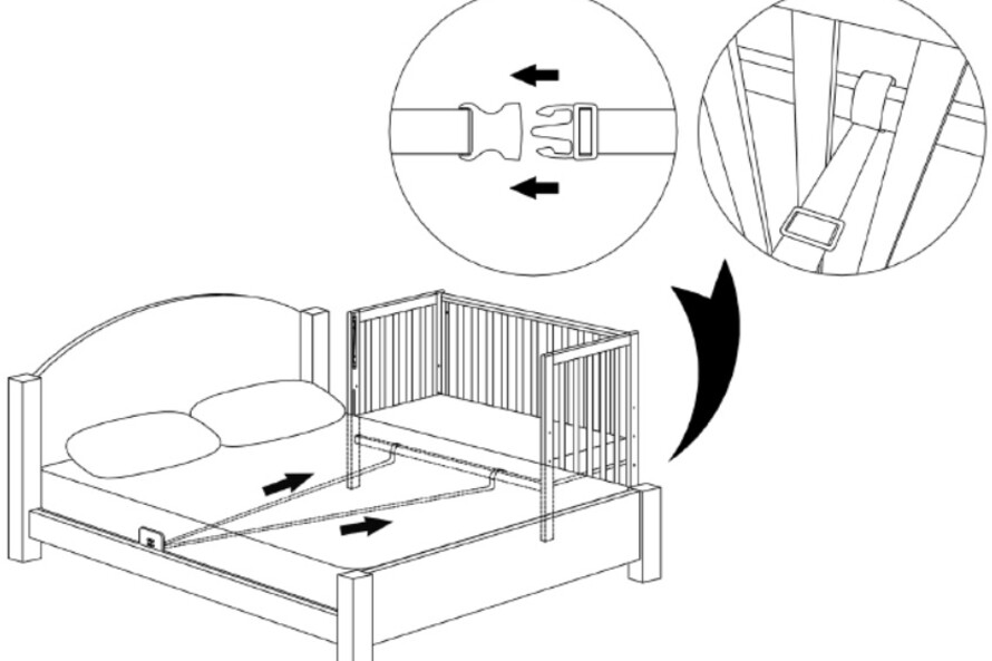 Система Кріплення Приставного Ліжечка Верес