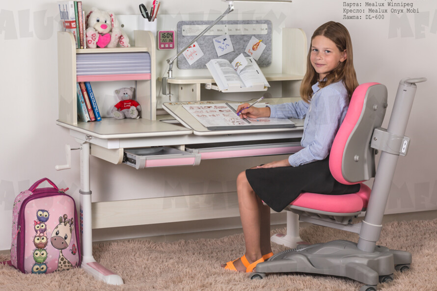 Дитячий стіл Mealux Winnipeg Grey (арт. BD-630 MG/G)