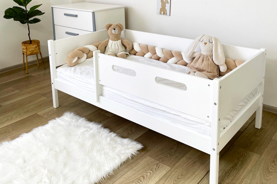 Ліжко дитяче з дерева Simple / Симпл Колір RAL