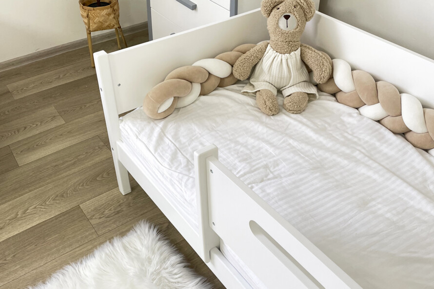 Ліжко дитяче з дерева Simple / Симпл Колір RAL