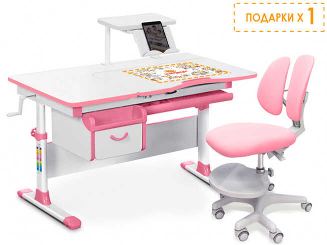 Комплект Evo-kids Evo-40 PN Pink (арт. Evo-40 PN + крісло Y-408 KP)