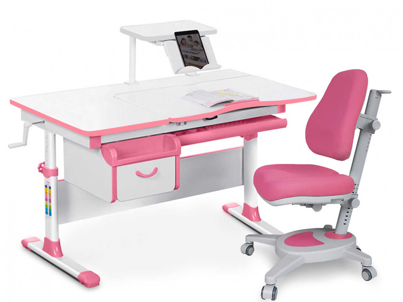 Комплект Evo-kids Evo-40 PN Pink (арт. Evo-40 PN + крісло Y-110 KP)