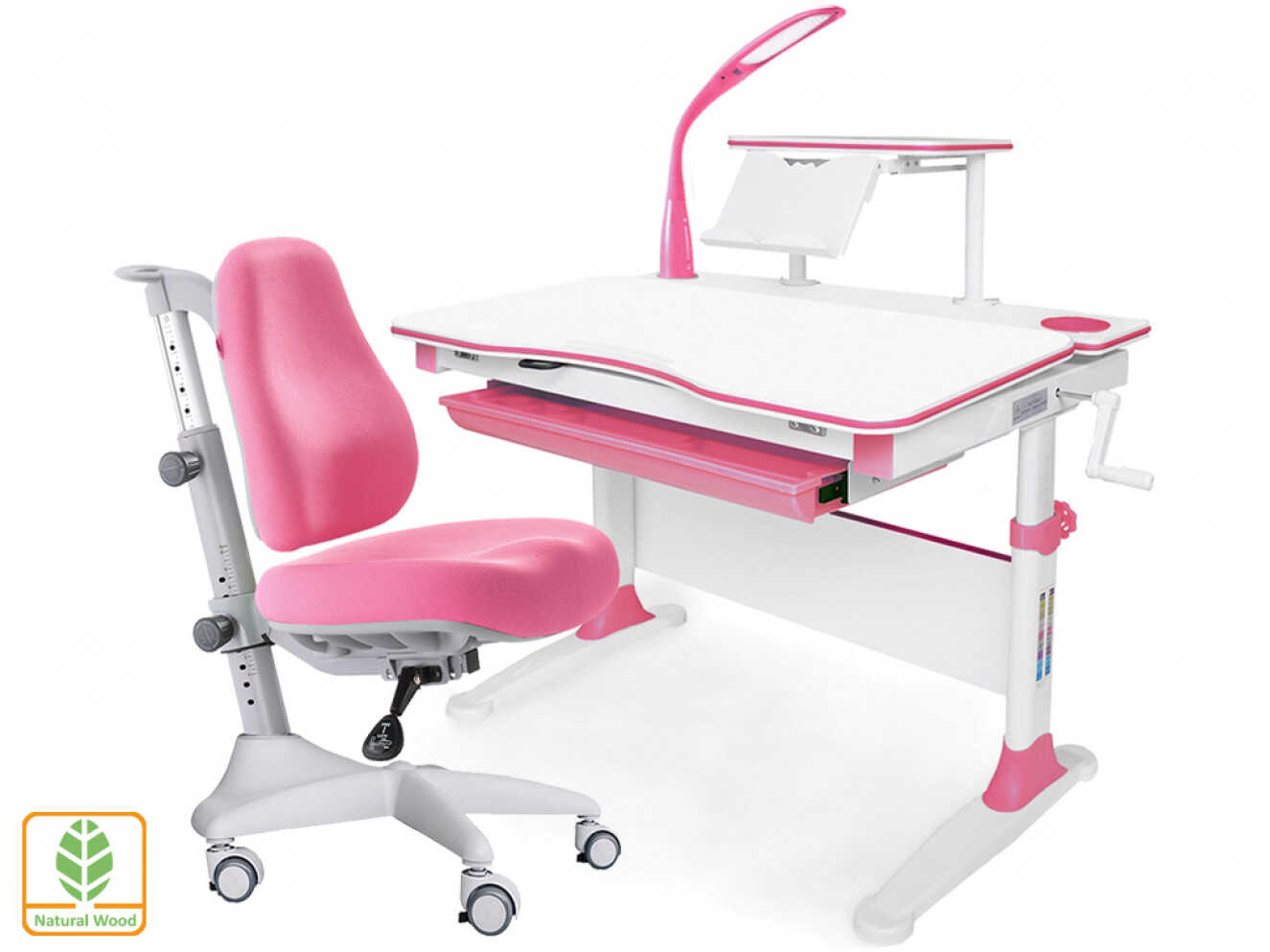 Комплект Evo-kids Evo-30 PN Pink (арт. Evo-30 PN + крісло Y-528 KP)