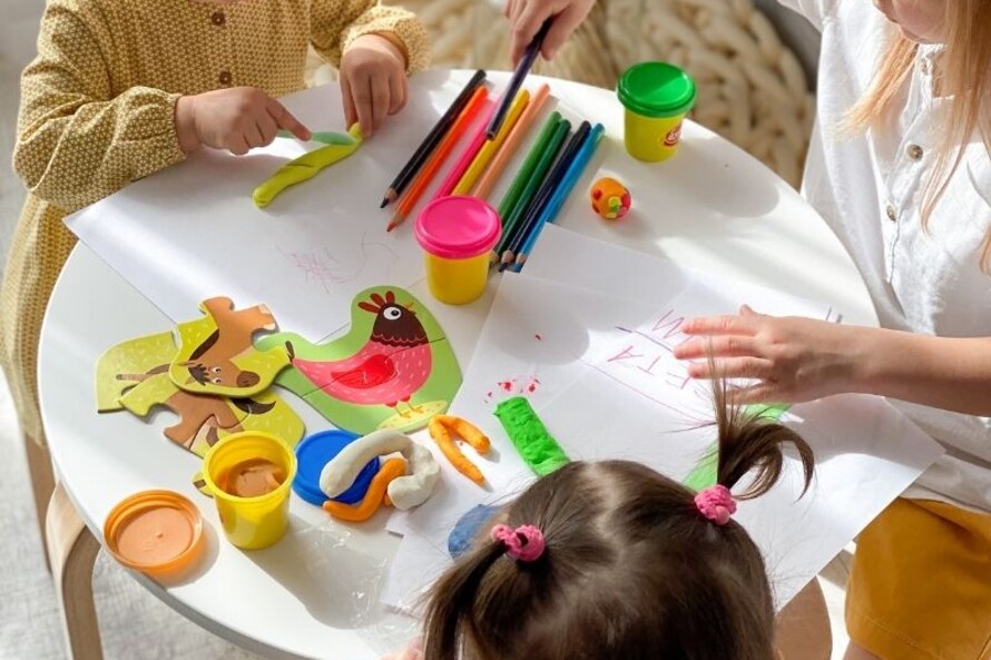 Детский стульчик Верес Монако Бело-Буковый