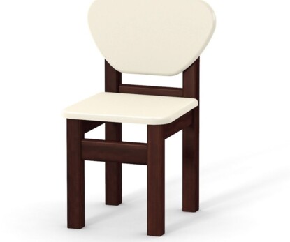 Детский стульчик Верес Слоновая Кость-Орех