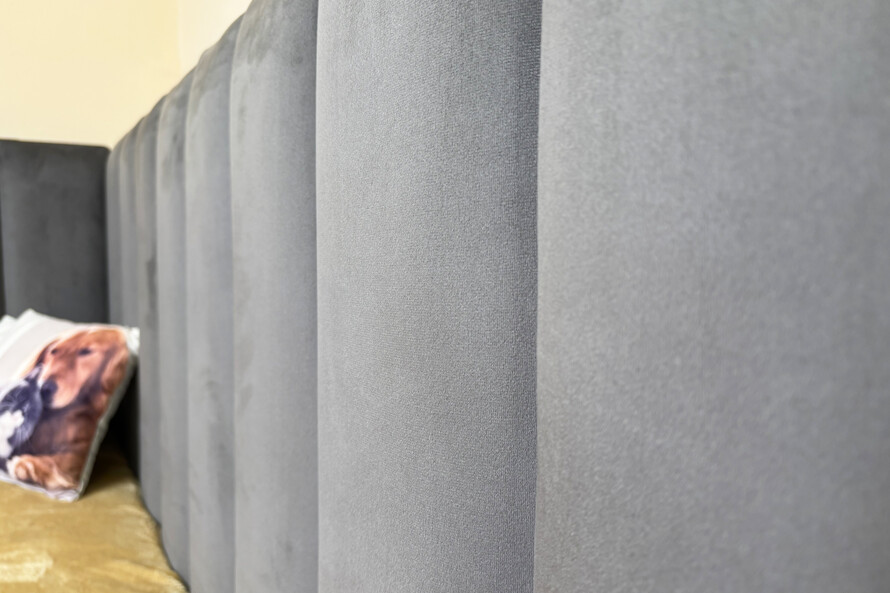 Ліжко з м`якою спинкою Асті 