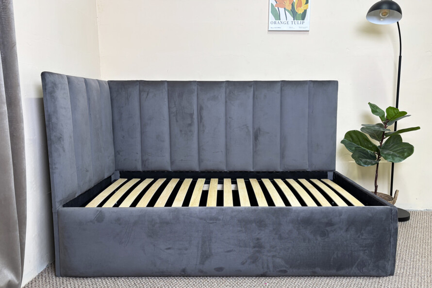 Ліжко з м`якою спинкою Асті 