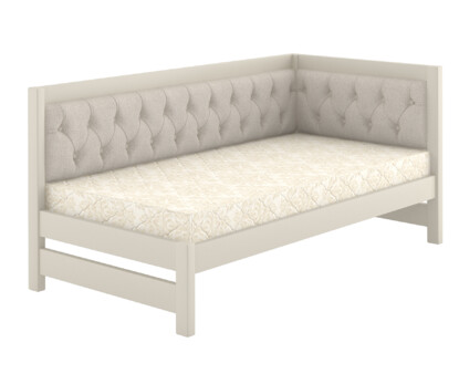 Кровать с мягкой спинкой Лиза (Тонированный)