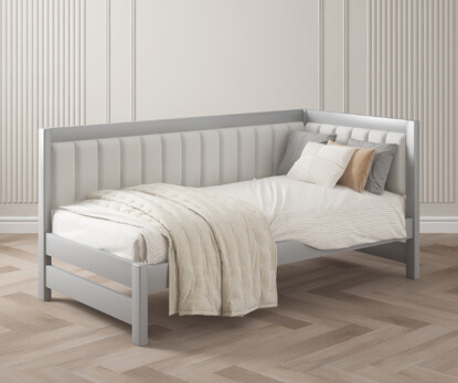 Кровать с мягкой спинкой Лиза Цвет RAL