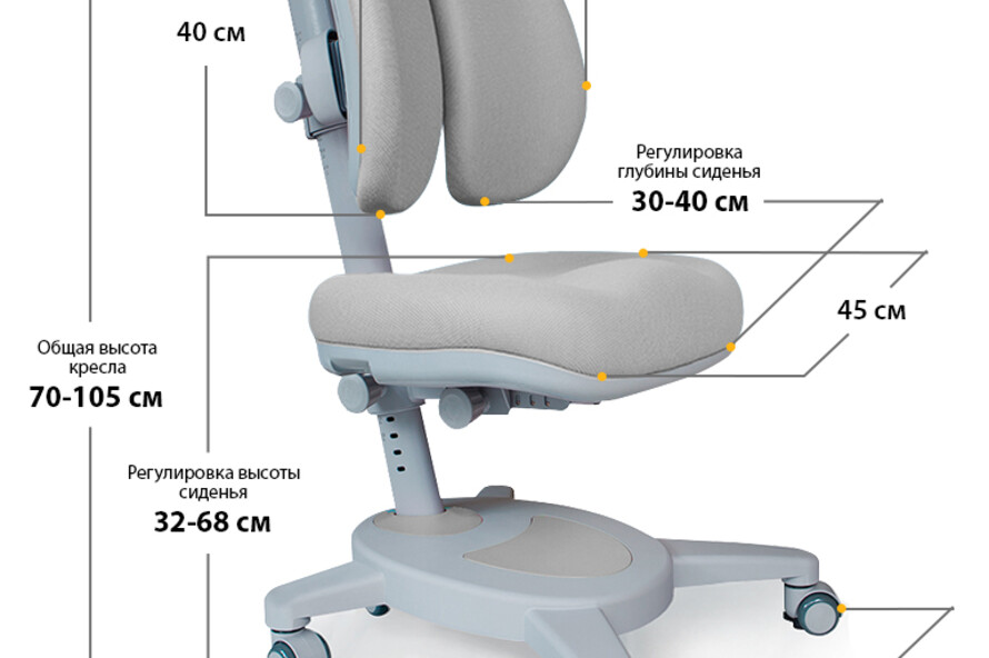 Крісло Mealux Onyx Duo PG (арт.Y-115 PG)
