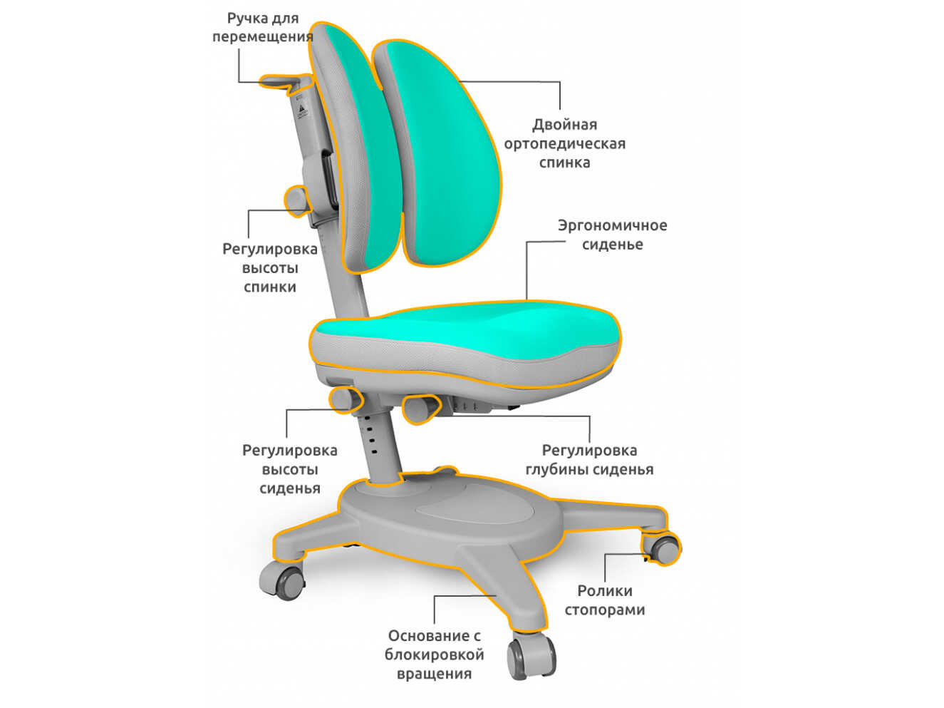 Крісло Mealux Onyx Duo TG (арт.Y-115 TG)