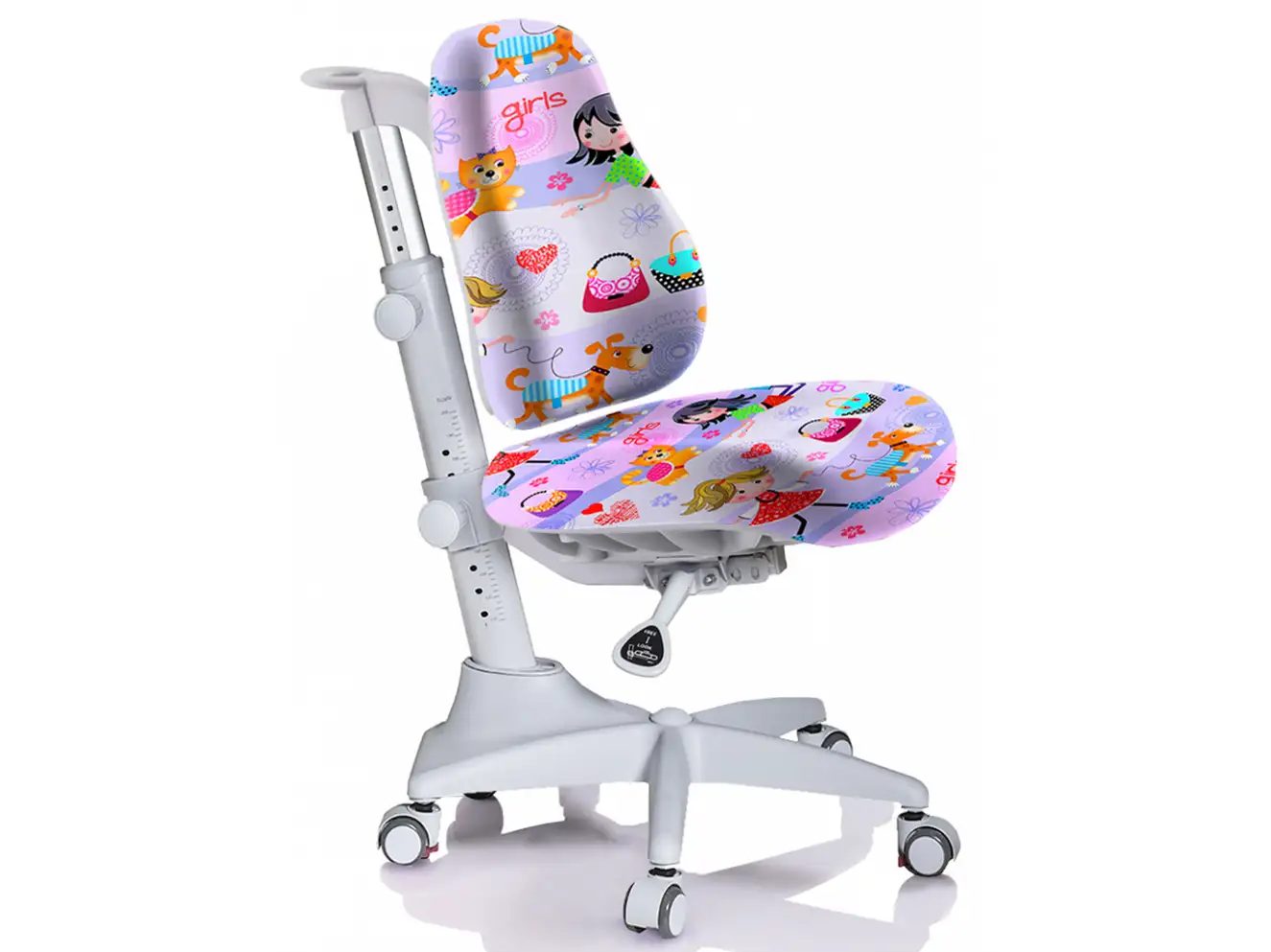 Крісло Mealux Match GL grey base (арт.Y-528 GL)