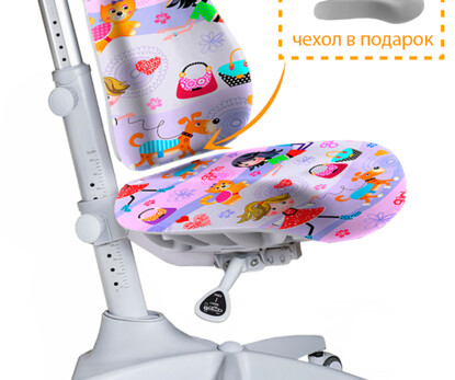 Крісло Mealux Match GL grey base (арт.Y-528 GL)