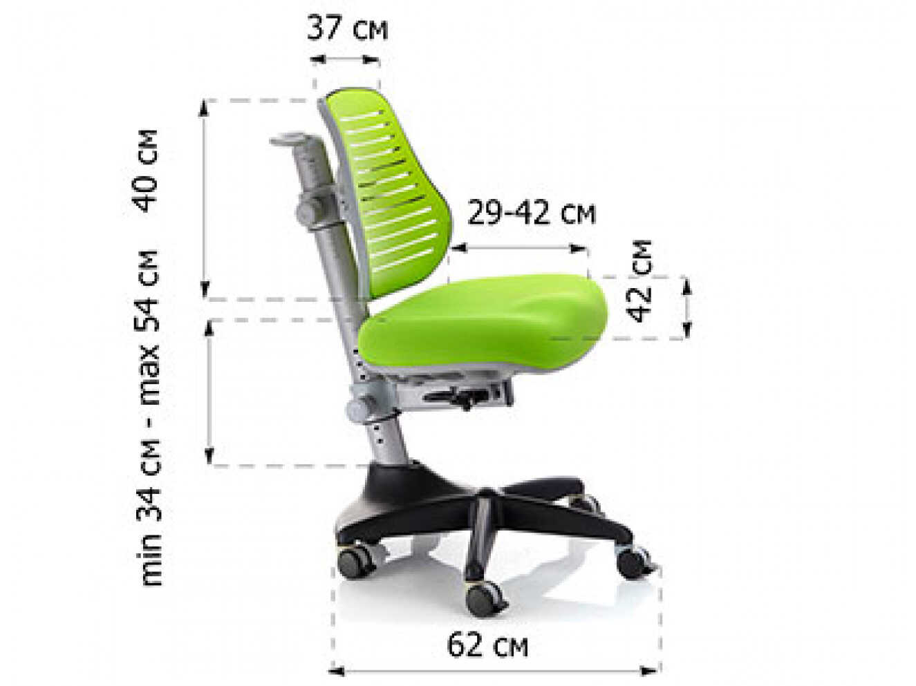 Крісло Mealux C3-317 KBL (арт.C3-317 KBL)