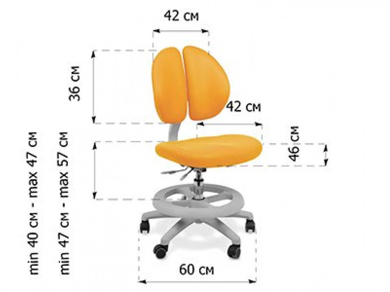 Крісло Mealux Duo Kid KS (арт.Y-616 KS)