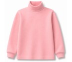 Детский гольф для девочки, 116 см, футер, коралловый