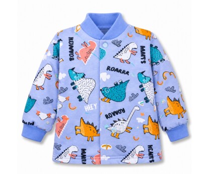 Детская кофточка для мальчика, 80 см, футер, голубой