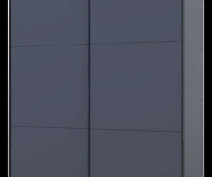 Шафа купе G-Caiser Графіт 2 ДСП