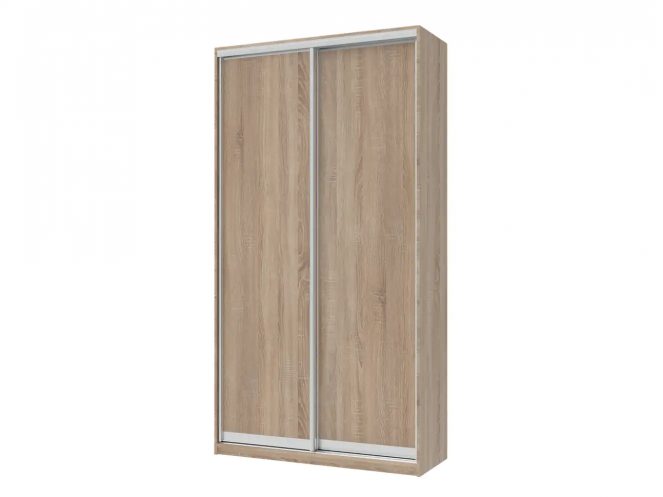Шкаф купе Сити Лайт Дуб Cонома 2 ДСП широкий