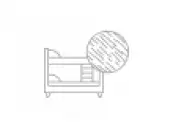 Просмотреть Двухъярусные кровати из ЛДСП