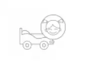 Просмотреть Кровать-машина для девочек