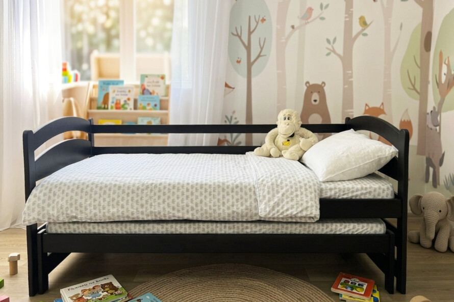 Двоярусне ліжко трансформер Бонні ДУО (бук) Тоноване