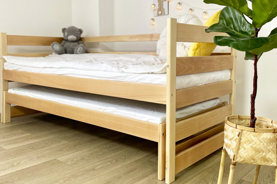 Двоярусне ліжко трансформер Соня ДУО (бук) Тоноване