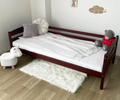 Дитяче ліжко з дерева Хьюго (бук) Тонований