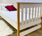 Ліжко дитяче з дерева Адель (бук) Колір RAL