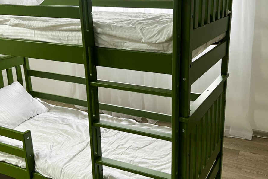 Ліжко двоярусне трансформер Адель ДУО (бук) Колір RAL