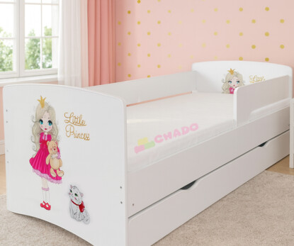 Ліжко Кіндер Кул 18 Принцеса / KINDER-COOL