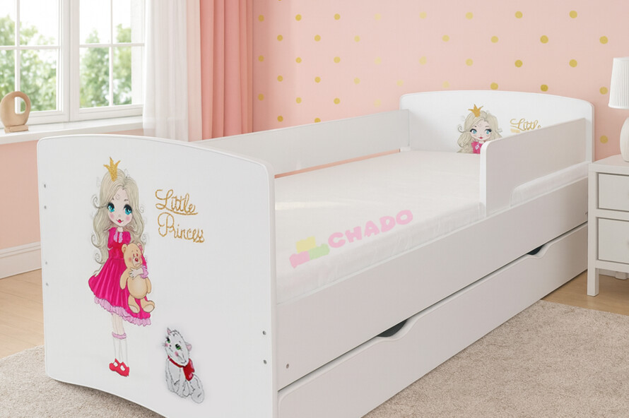 Ліжко Кіндер Кул 18 Принцеса / KINDER-COOL